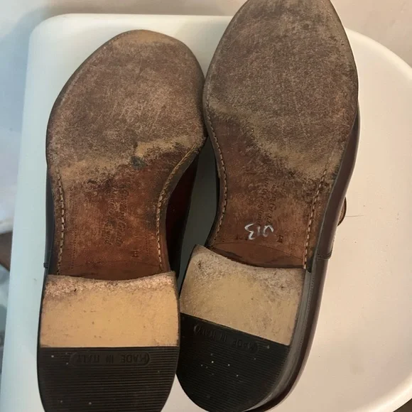 Church's Brown Leather Slip-On Loafers